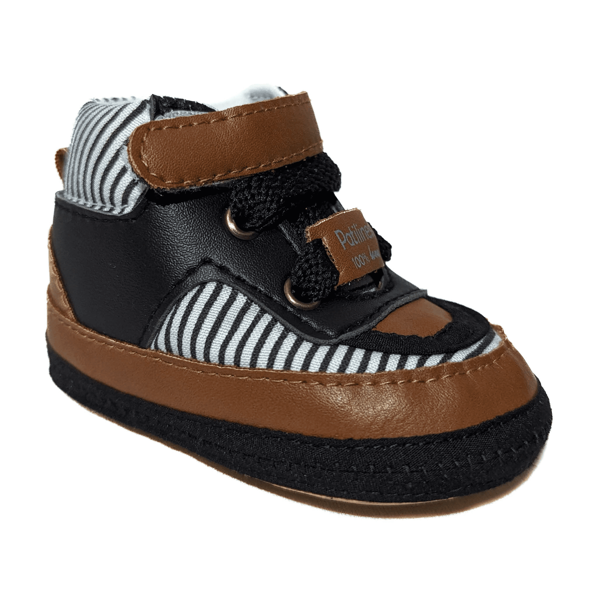 Botas Cuero Sintetico con velcro (8874277372243)